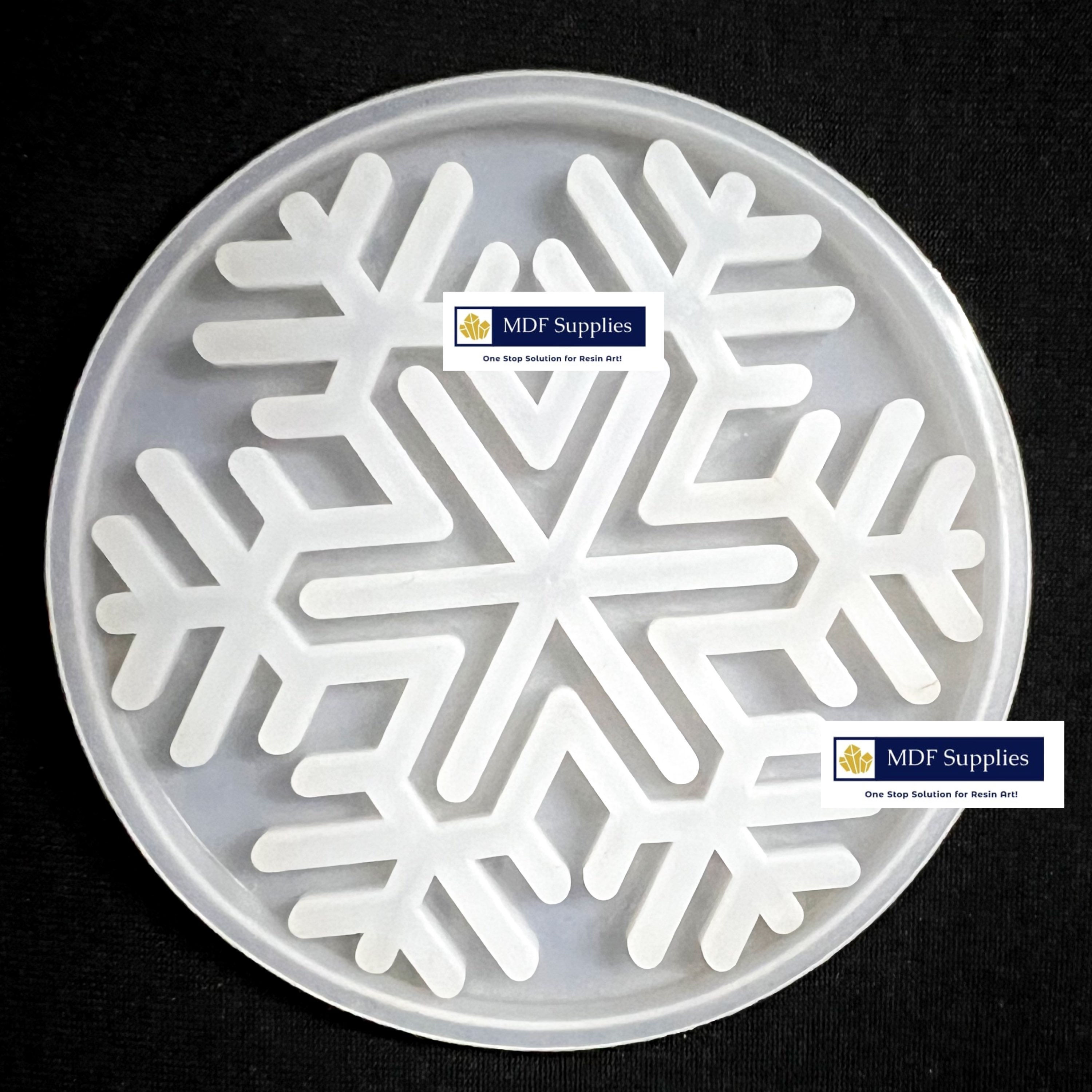 Christmas Snowflake Coaster decoration mould 