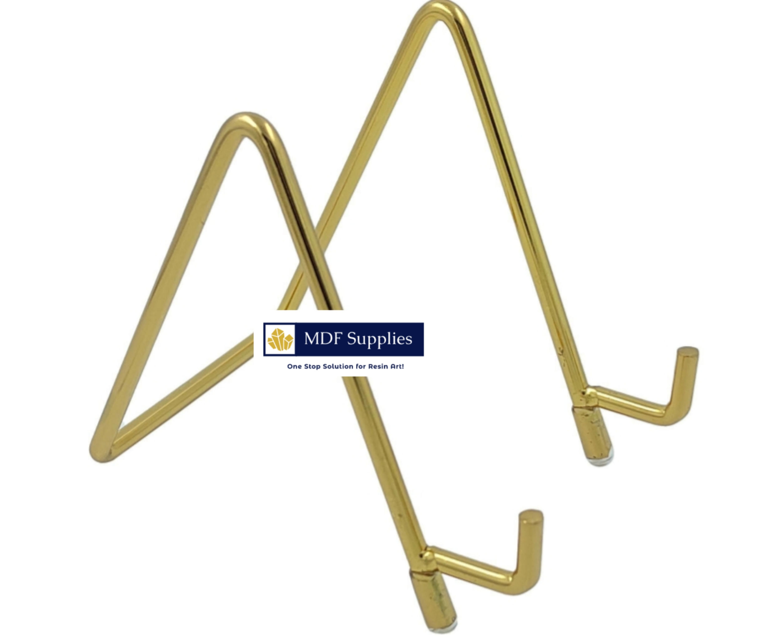 Gold Metal Stand - 4 inch for photo frame coaster 