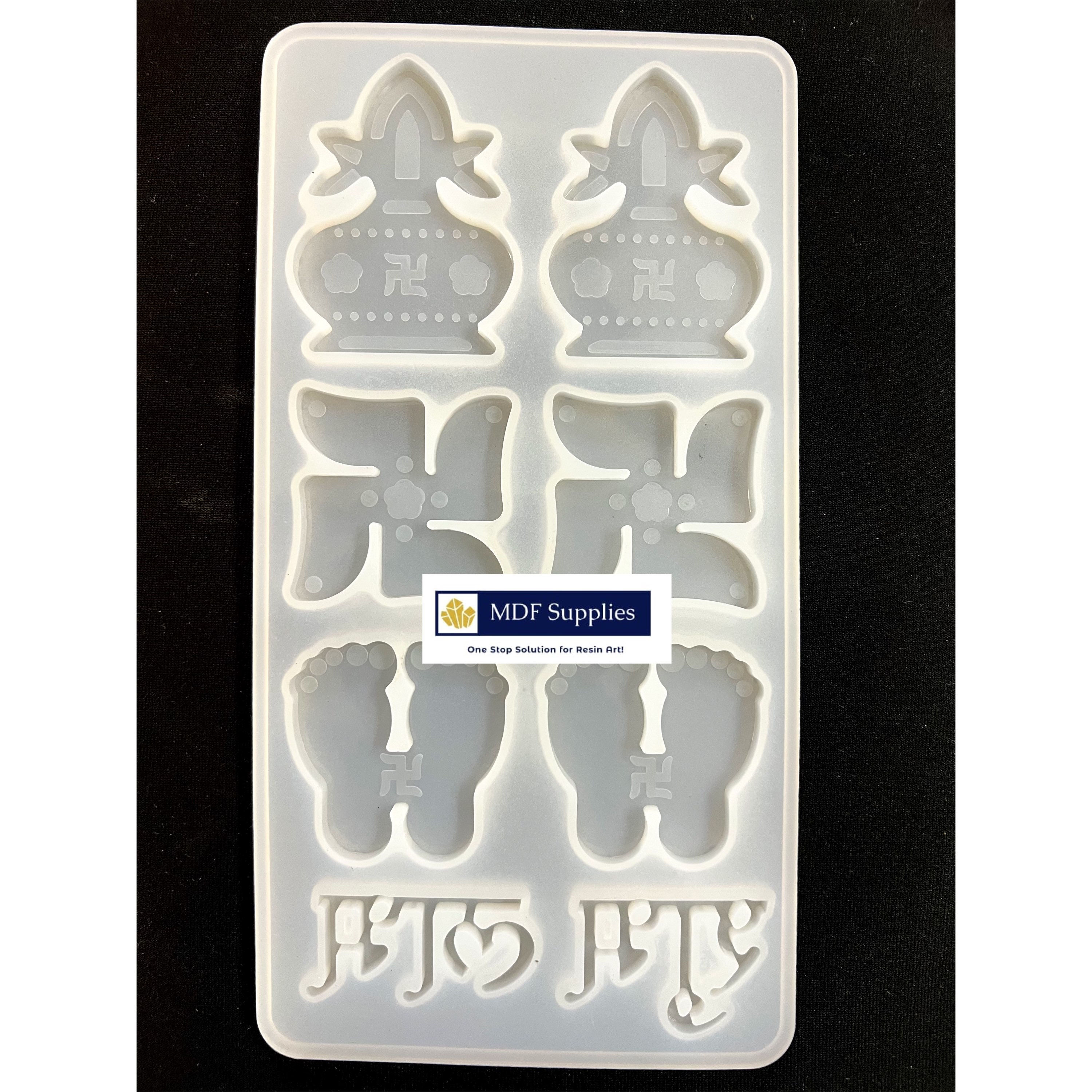 Subh Labh Swastika Kalash Diwali Mould