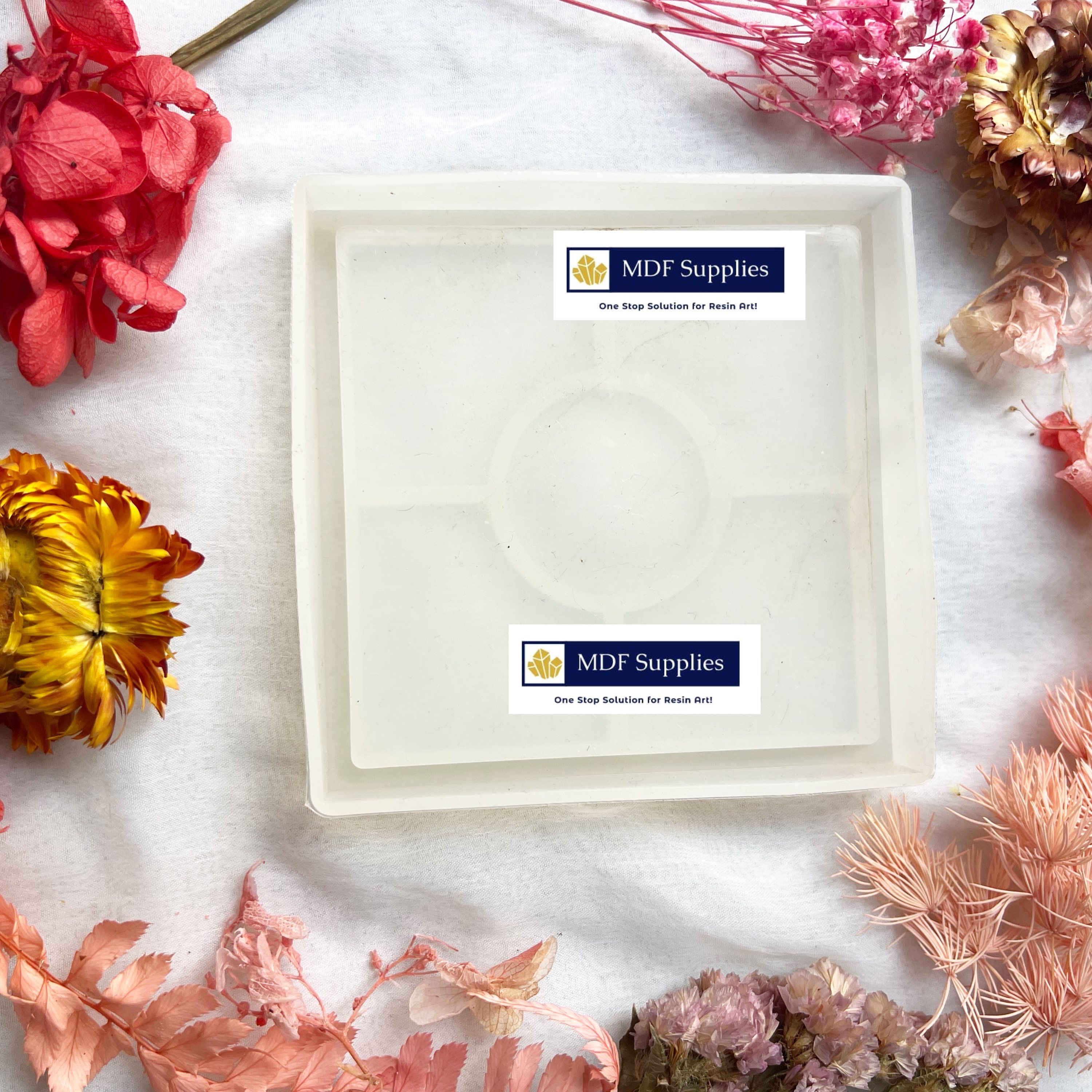 Square coaster trinket mould or ash tray mould