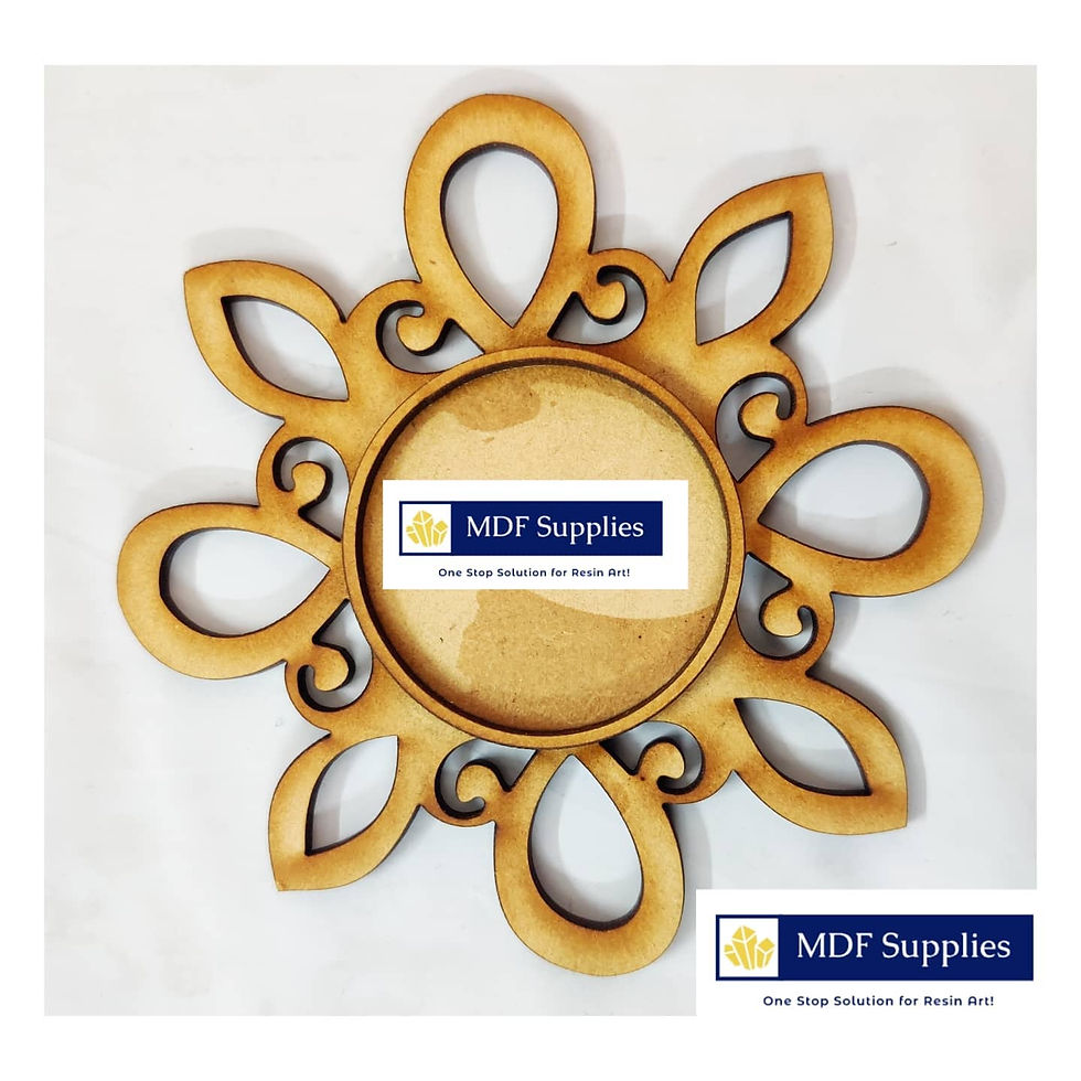Thumbnail: MDF Tealight Candle Diya Holder pooja diwali