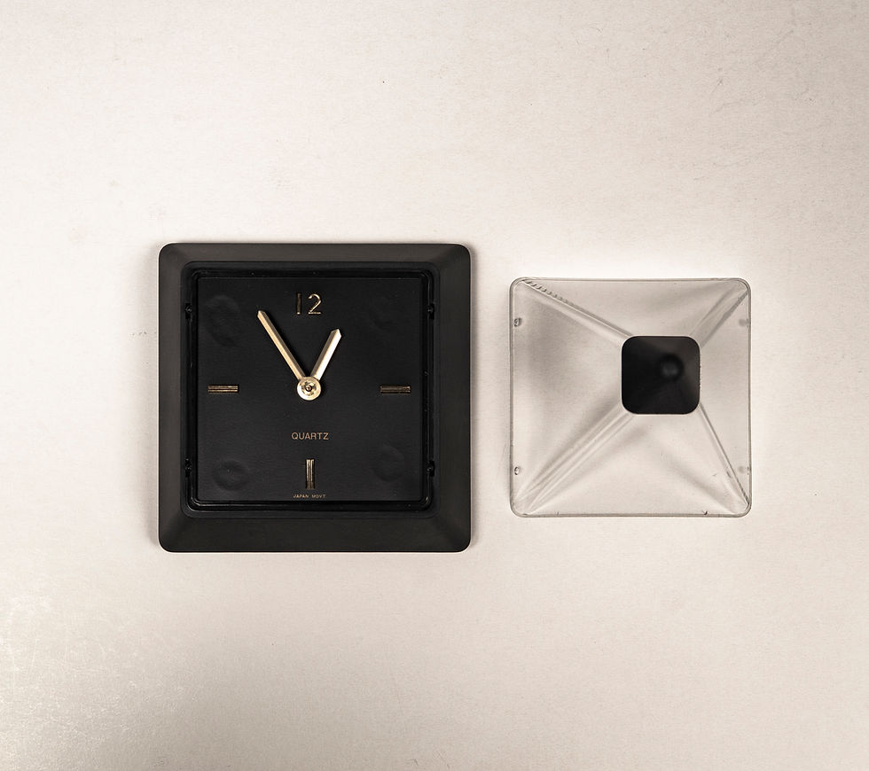Thumbnail: PYRAMID CLOCK BY HIDEKATSU NOMIZU FOR TOCHIGI TOKEI 1989​​​​​​​