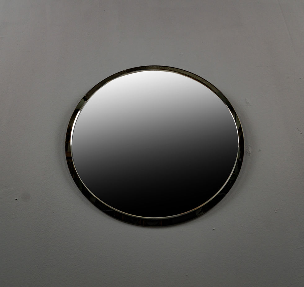 Thumbnail: ROUND DOUBLE MIRROR BY SLVAAP, 1950S​​​​​​​
