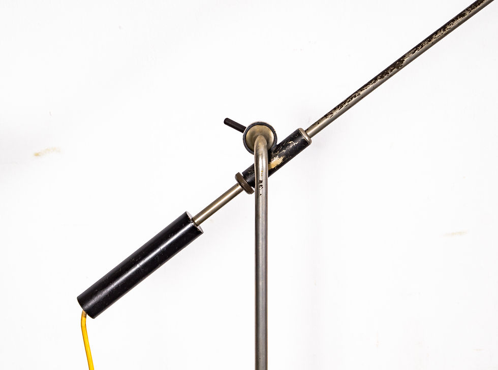 Thumbnail: BAUHAUS BLACK FLOOR LAMP