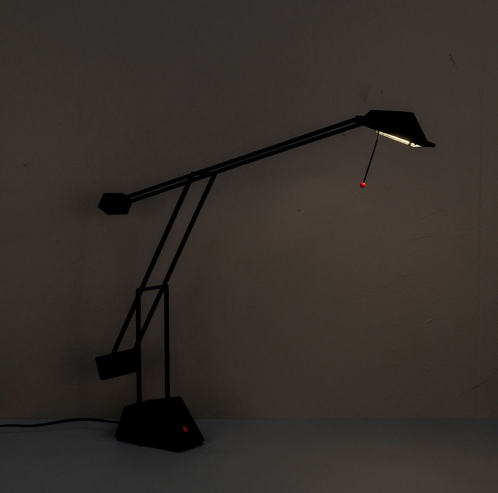 Thumbnail: BIG GERMAN  TABLE 3401 / 01 LIGHT BY FRANZ HUSTADT, 1980S​​​​​​​