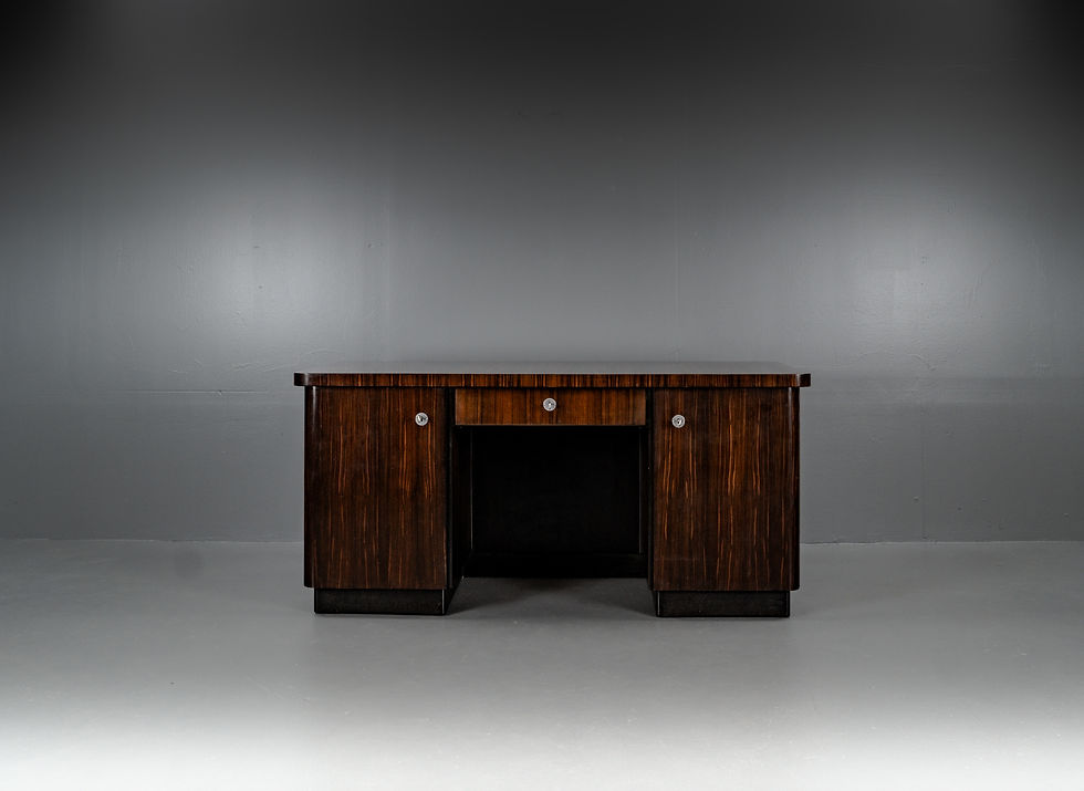 ART DECO OR BAUHAUS 543/ 256 DESK BY BRUNO PAUL FOR DEUTSCHE WERKSTÄTTE