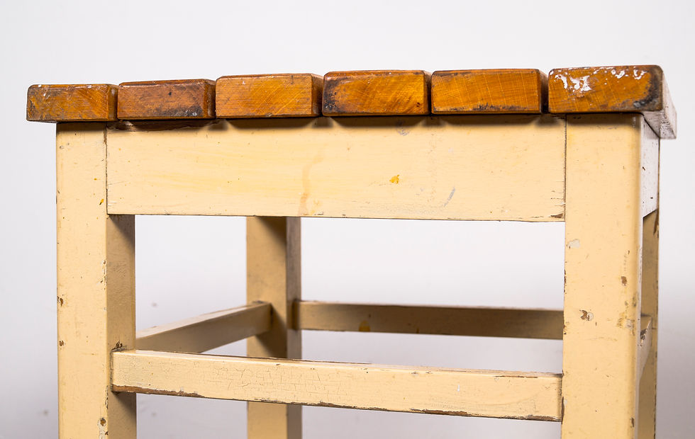 Thumbnail: BRUTALIST FRANKFURTER STOOLS 70s
