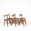 Thumbnail: SCANDINAVIAN DESIGNER SIDE CHAIR MADE OF OAK FROM THE 1950S.