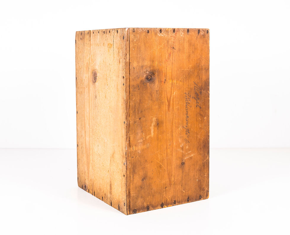 Thumbnail: Old box made of wood 1920er
