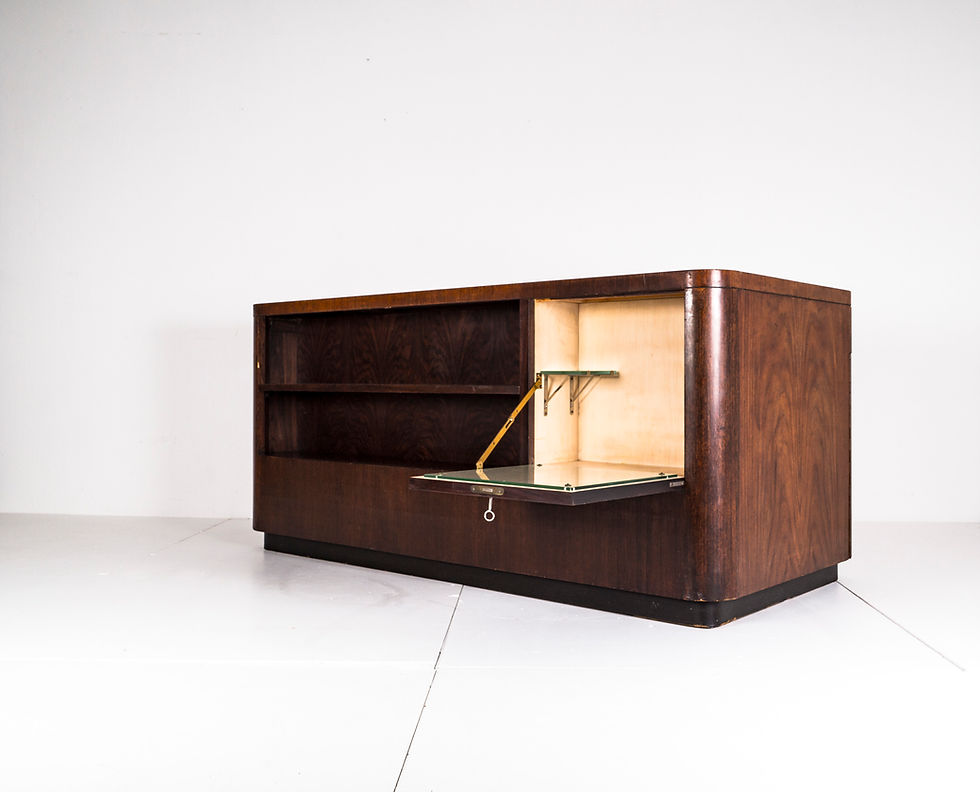 Thumbnail: BAUHAUS ART DECO TABLE BRUNO PAUL 1930er Desk from 1930.