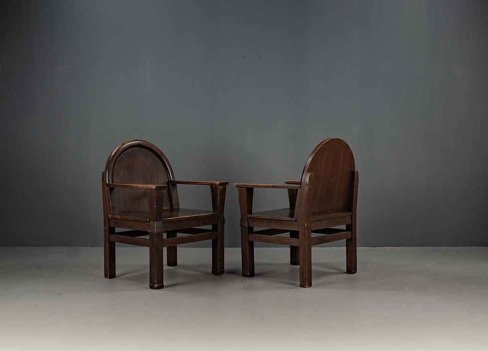 Thumbnail: ARMCHAIRS WITH SOUL MADE OF PINEWOOD IN AMERICA​​