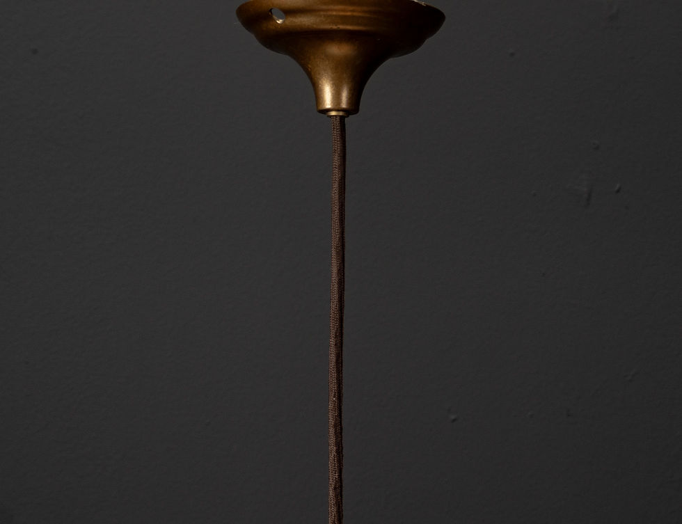 Thumbnail: CEILING PENDANT LIGHT WITH FROSTED GLASS BY ART & LICHT 1980s