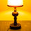 Thumbnail: WOODEN VINTAGE MID-CENTURY TABLE LAMP 1970s.