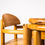 Thumbnail: DANISH DINING TABLE & CHAIRS SET IN STYLE OF RAINER DAUMILLER 1970er.