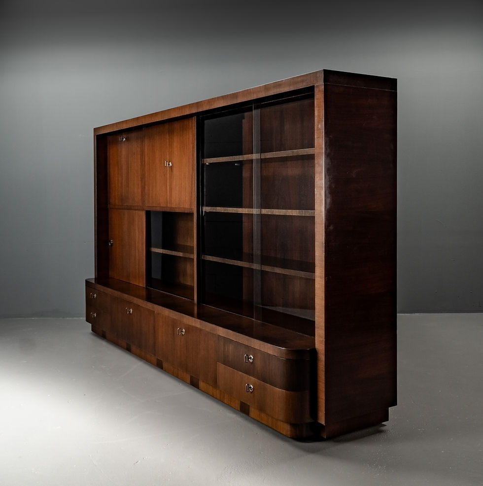 Thumbnail: ART DECO CABINETS BY BRUNO PAUL FOR DEUTSCHE WERKSTÄTTEN HELLERAU