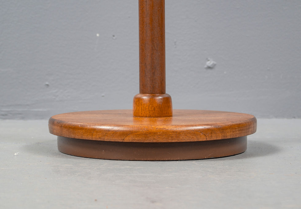 Thumbnail: FLOOR LAMP IN THE STYLE OF DOMUS AND WEGNER JUHL IN TEAK FROM THE 1960S