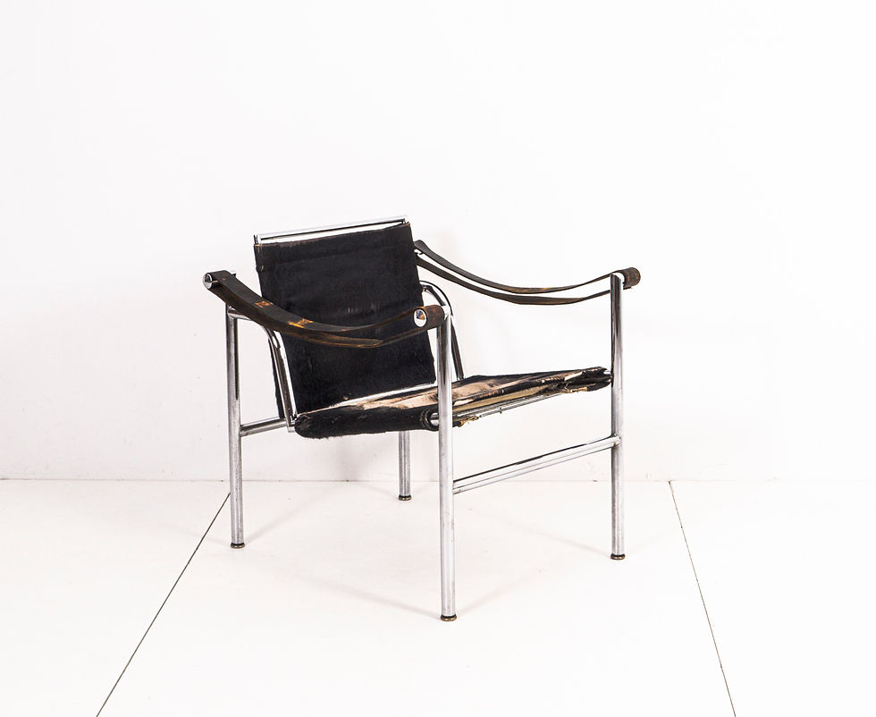 Thumbnail: LC/ 1 ARMCHAIR BY LE CORBUSIER NUMBER - 0009