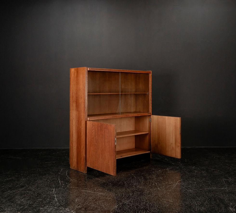 Thumbnail: ​​​​​​​ART DECO CABINET IN OAK BY BRUNO PAUL FOR VEB HELLERAU 1930s