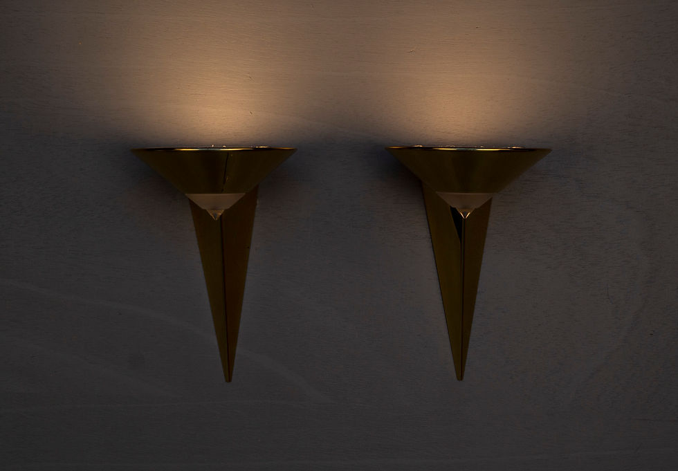 Thumbnail: HUSTADT 8935/ 01 WALL LIGHT DESIGN FRANZ HUSTADT MADE IN GERMANY 1980S
