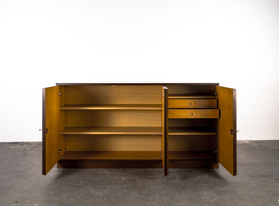 Thumbnail: SIDEBOARD GERHARD BARTELS BRUTALISM IN OAK 70er