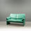 Thumbnail: BORA BÈTA LEATHER SOFA IN MINTGREEN DESIGN BY AXEL VENTHOVEN BY LEOLUX