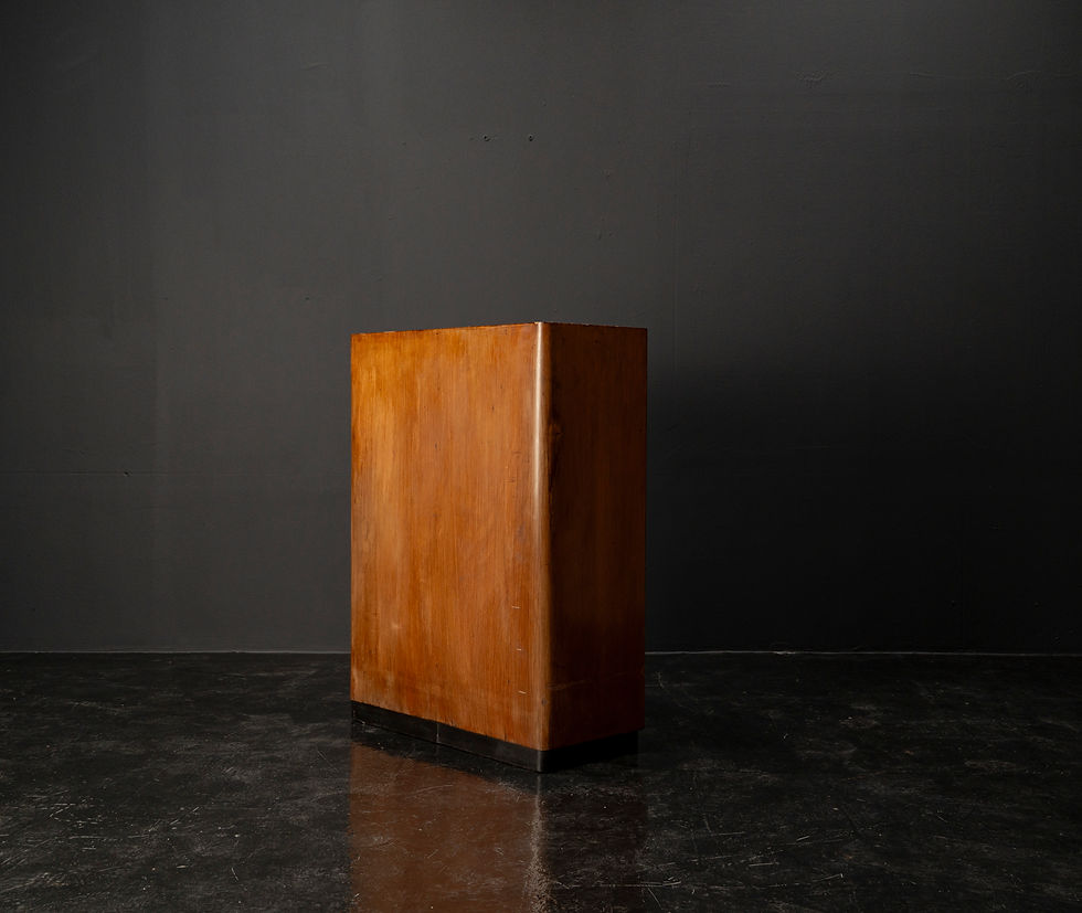 Thumbnail: FILING CABINET WITH ROLLING DOOR A CLASSIC FROM THE 1930S