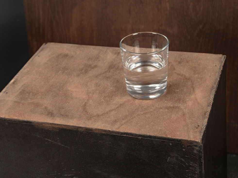 Thumbnail: SET OF 2 BRUTALIST CUBE COFFEE TABLES IN PATINATED WOOD, 1960s