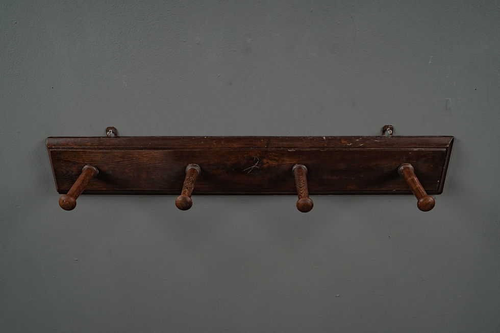 Thumbnail: BAUHAUS OAK COAT RACK, 1920S