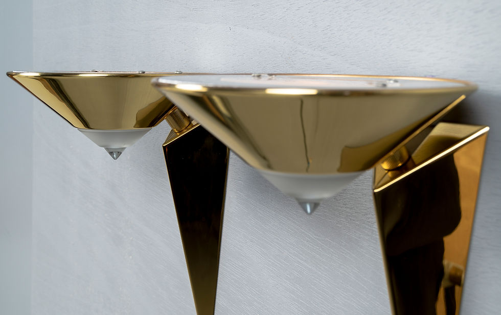 Thumbnail: HUSTADT 8935/ 01 WALL LIGHT DESIGN FRANZ HUSTADT MADE IN GERMANY 1980S