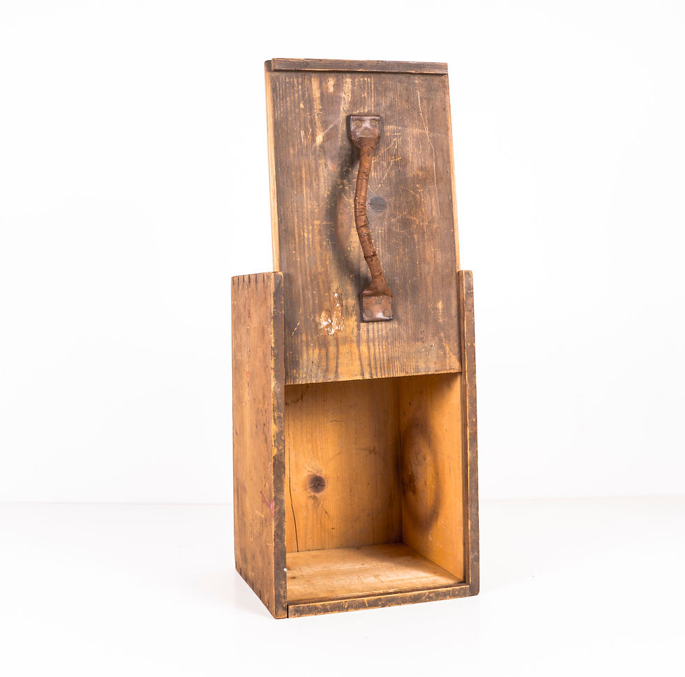Thumbnail: Old box made of wood 1920er