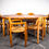 Thumbnail: DANISH DINING TABLE & CHAIRS SET IN STYLE OF RAINER DAUMILLER​​​​​​​ 1970er.