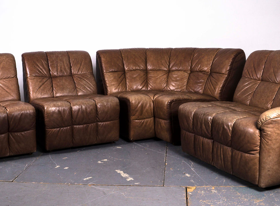 Thumbnail: LEATHER COUCH