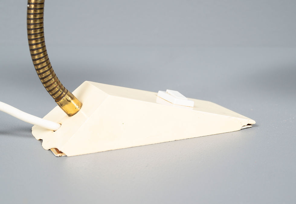 Thumbnail: GERMAN ORANGE DESK LAMP FROM SIS, 1950S