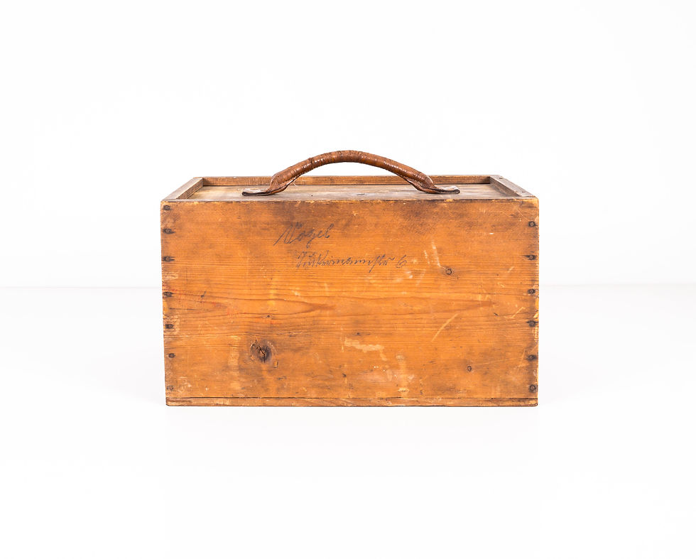 Thumbnail: Old box made of wood 1920er