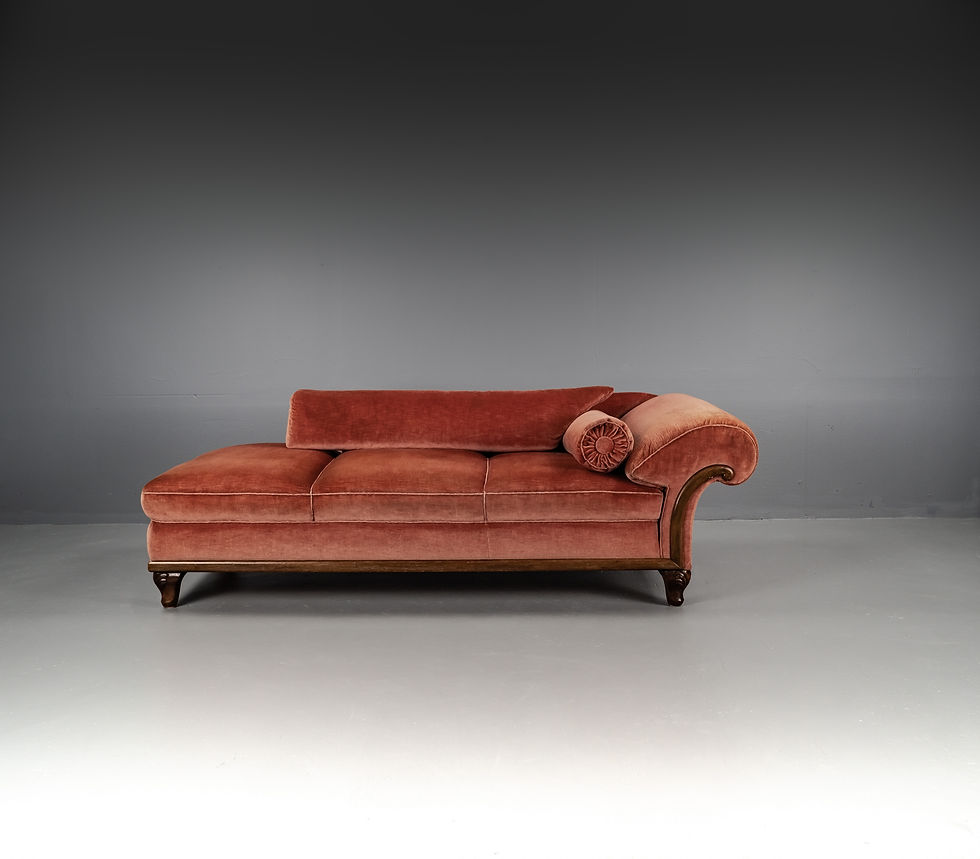 Thumbnail: ART DECO CHAISE LONGUE FROM THE 1930s, MADE IN GERMANY