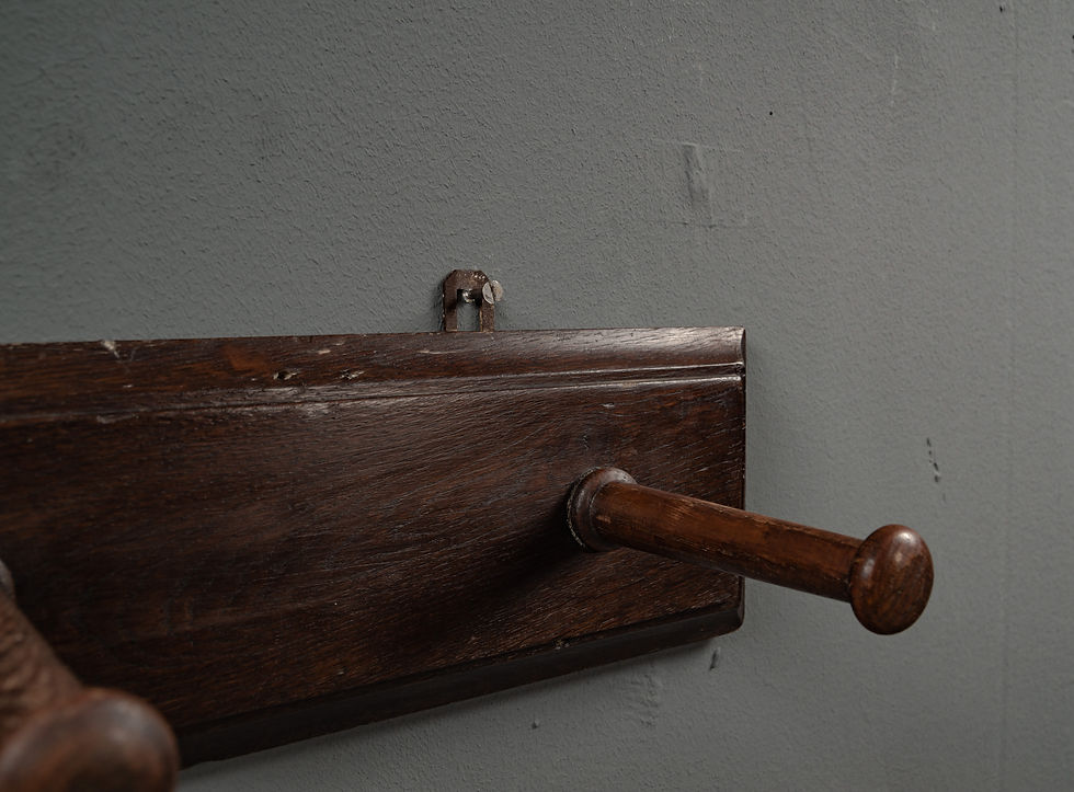 Thumbnail: BAUHAUS OAK COAT RACK, 1920S