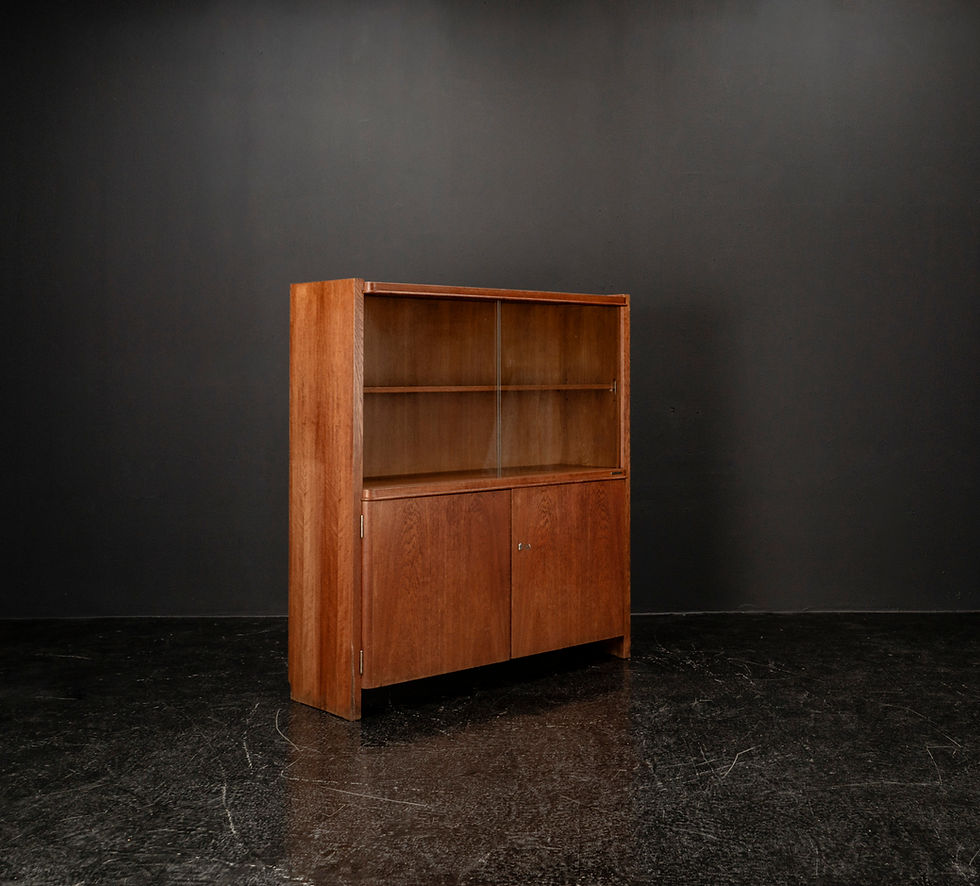Thumbnail: ​​​​​​​ART DECO CABINET IN OAK BY BRUNO PAUL FOR VEB HELLERAU 1930s