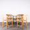 Thumbnail: SOAPED DANISH DINING CHAIRS SET BY POUL PEDERSEN 1990er