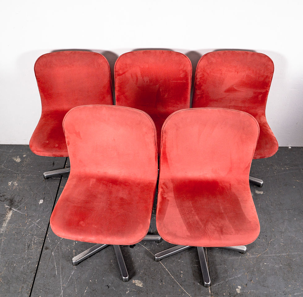 Thumbnail: DINING CHAIRS BY WILHELM RITZ FOR WILKHAHN, 1970S