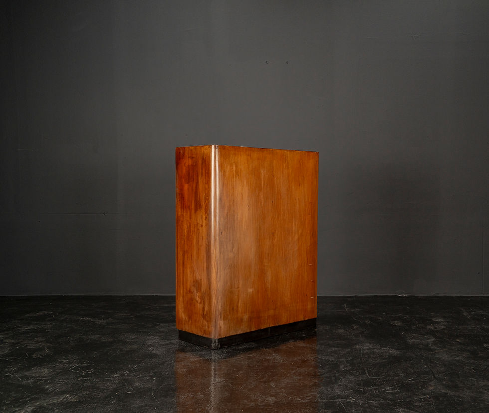 Thumbnail: FILING CABINET WITH ROLLING DOOR A CLASSIC FROM THE 1930S