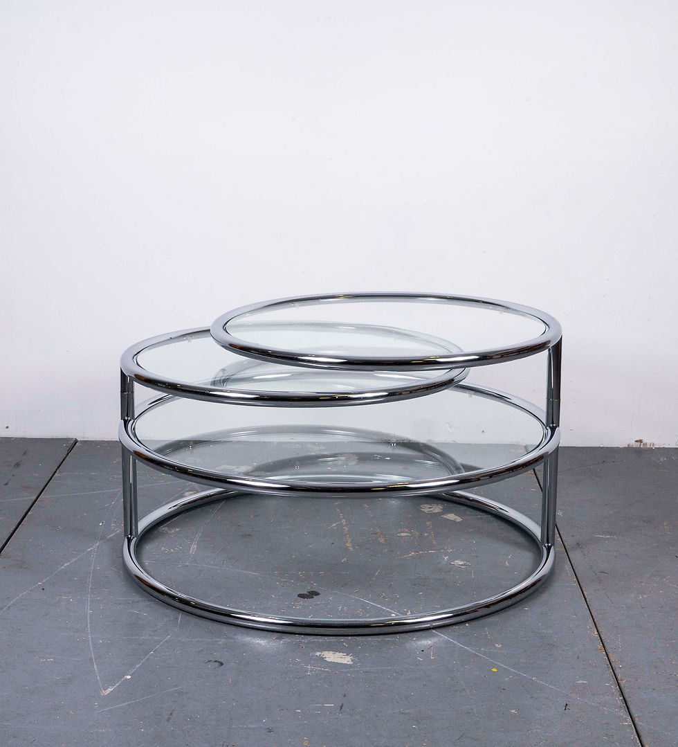 Thumbnail: ROUND CHROME TABLE