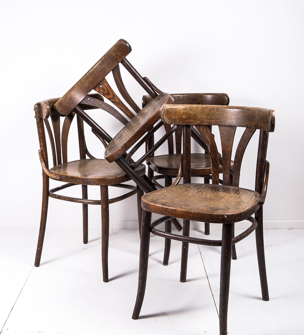Thumbnail: BAR TABLE AND COFFE CHAIRS