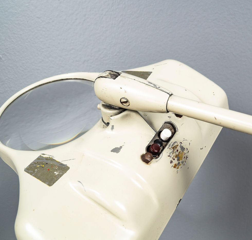 Thumbnail: GERMAN LUPEN DESK LAMP FROM MAGNIMAR, 1950S