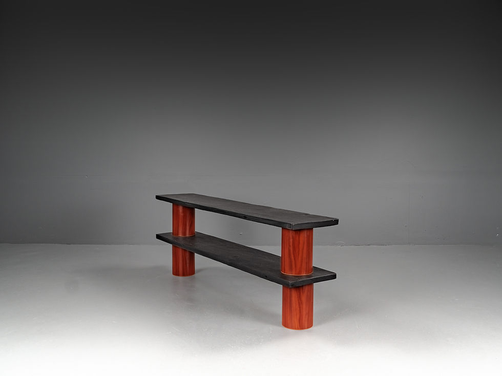 Thumbnail: STOA MEMPHIS SHELF WITH SLATE PANELS 1980s