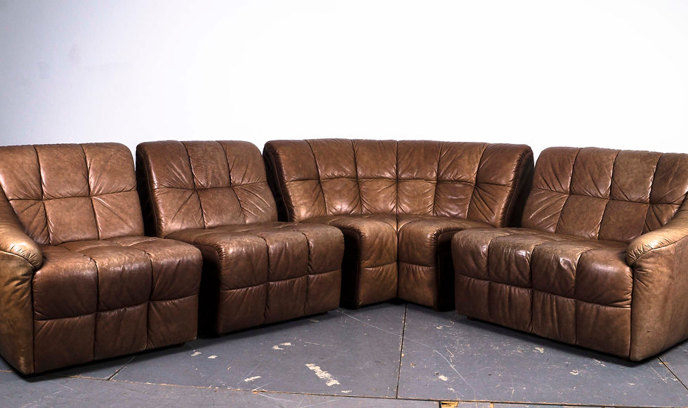 Thumbnail: LEATHER COUCH