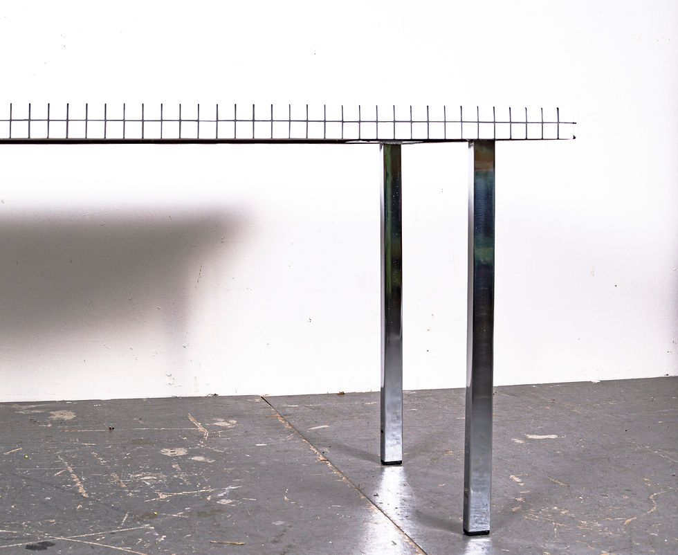 Thumbnail: CERAMICS WHITE COFFEE TABLE 1970s