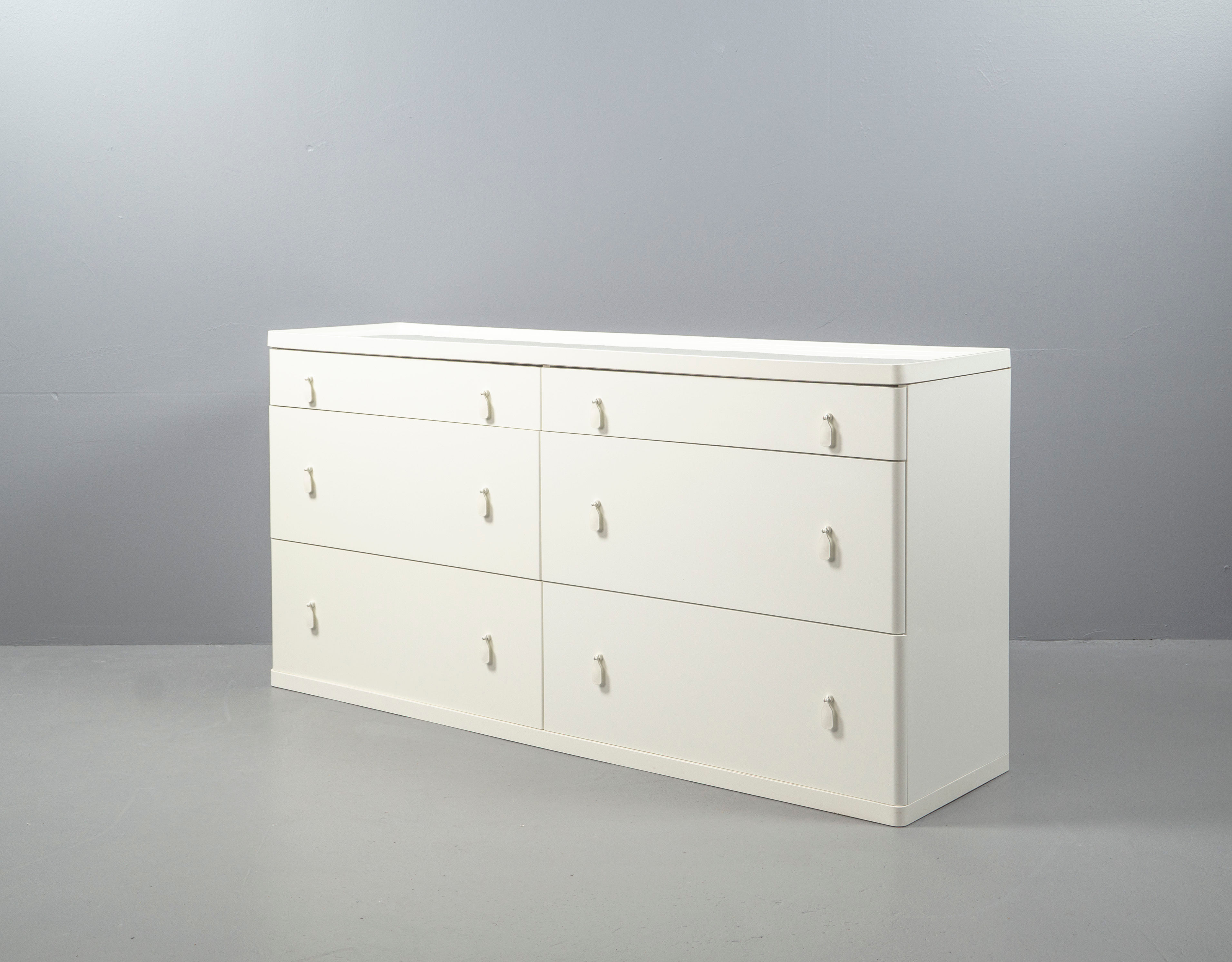 SIDEBOARD IKEA VINSTRA PAINTED WHITE