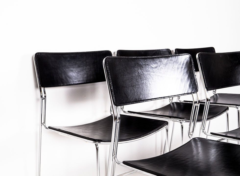 Thumbnail: MINIMALIST DINING CHAIRS „SULTANA" BY ARRBEN – A DESIGN CLASSIC FROM ITALY​​​​​​