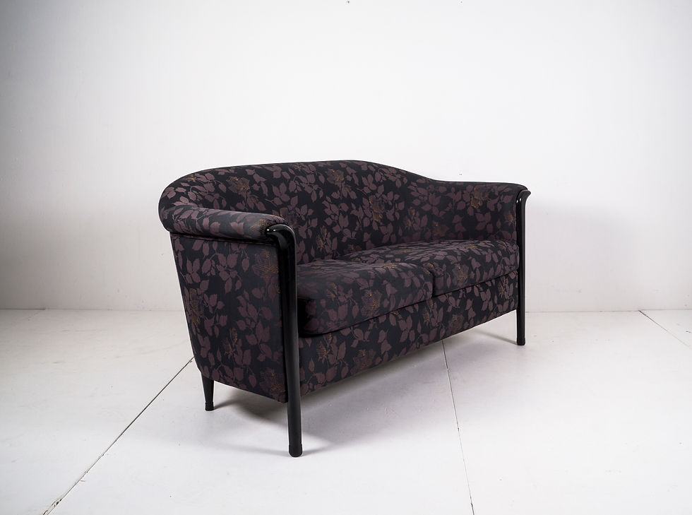 Thumbnail: FLORAL PATTERN ARMCHAIR AND SOFA, SET OF 3