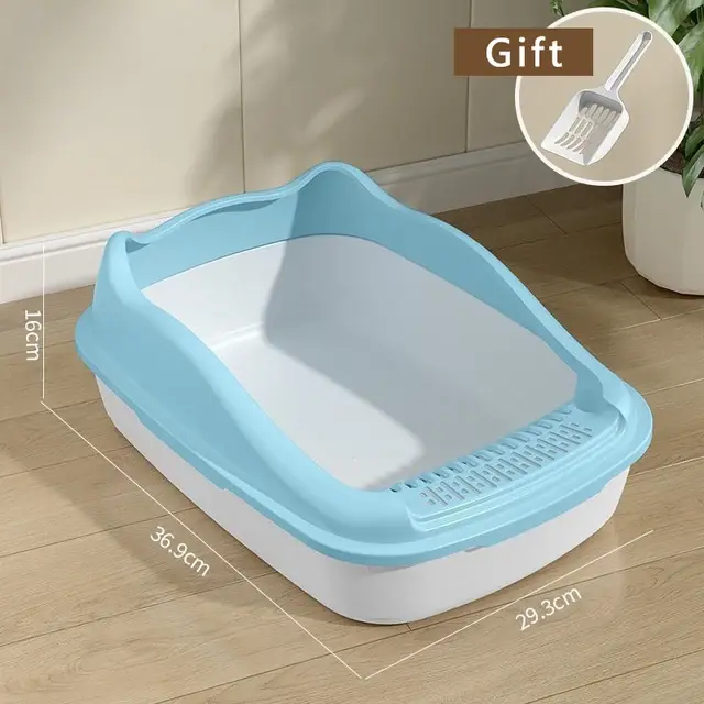 Thumbnail: CleanPaws™ Anti-Scatter Litter Box